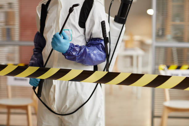 Professional Blood Cleanup technician working in Aurora, TX
